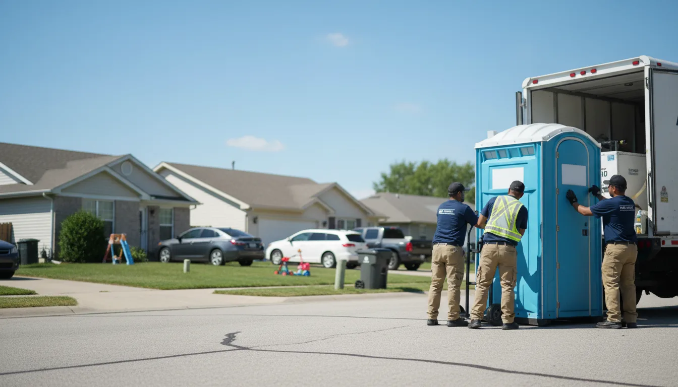 Standard Porta Potty Rentals in Quincy, MO near me